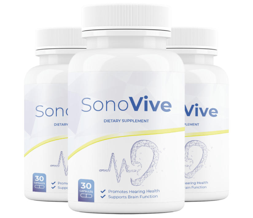 SonoVive hearing health supplement